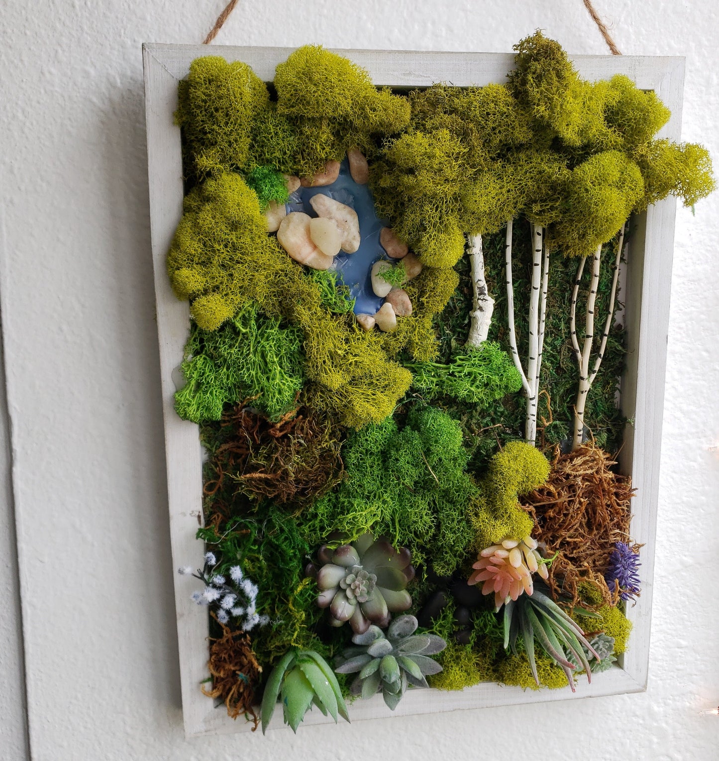 Moss Frame Art