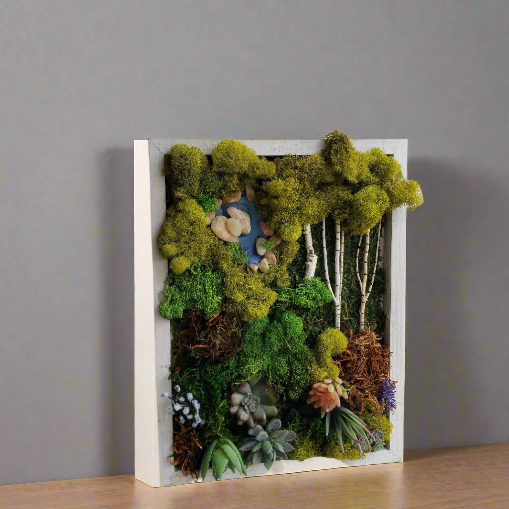 Moss Frame Art