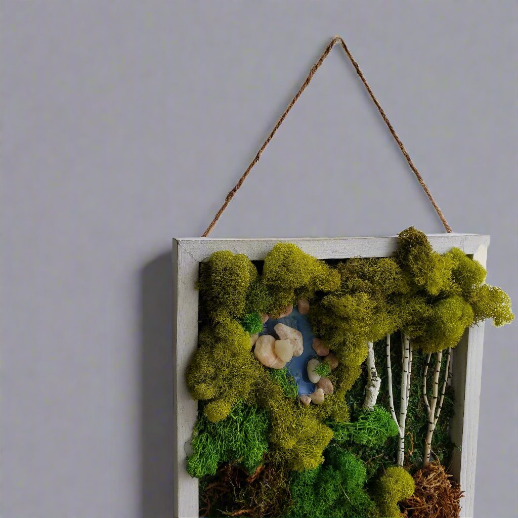 Moss Frame Art