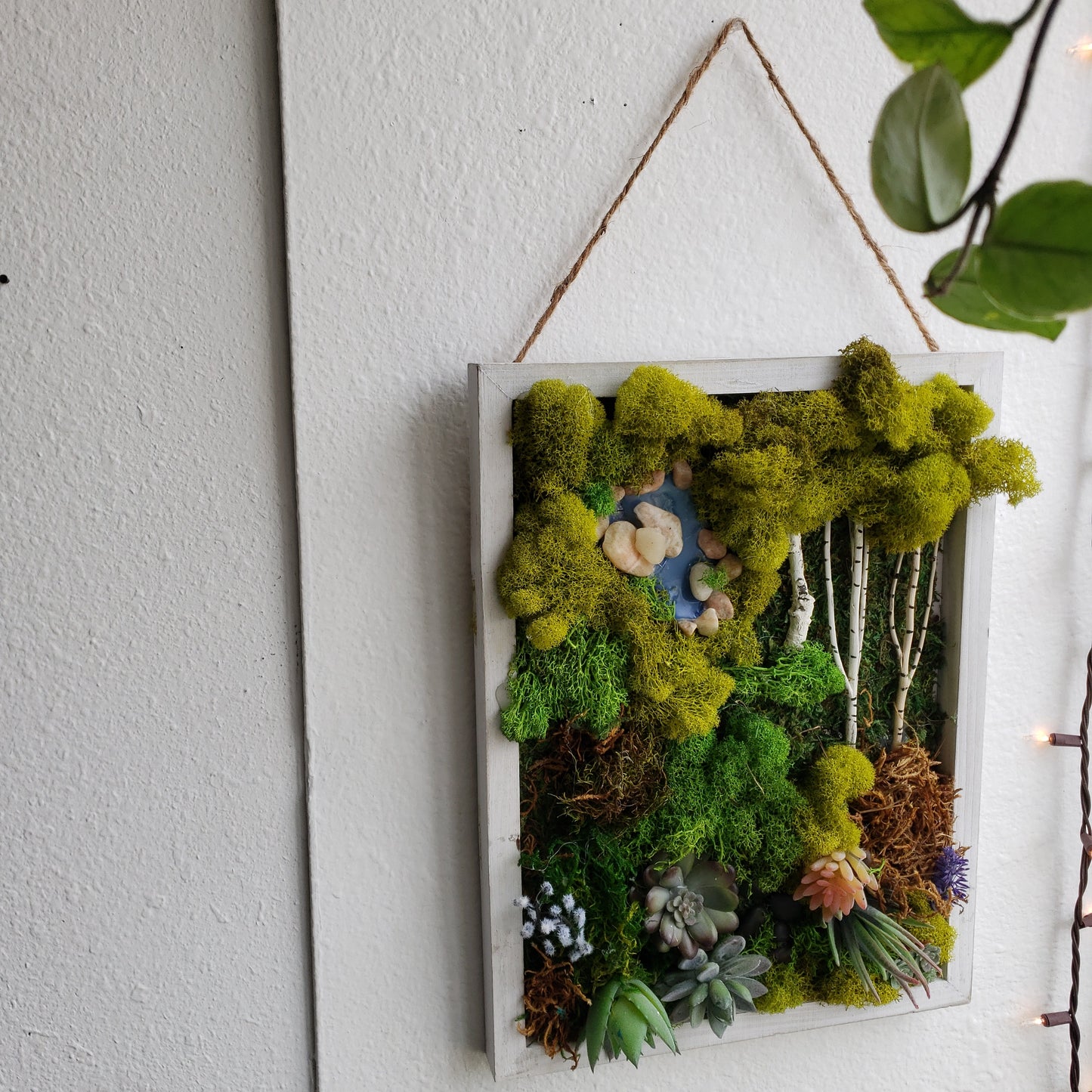 Moss Frame Art