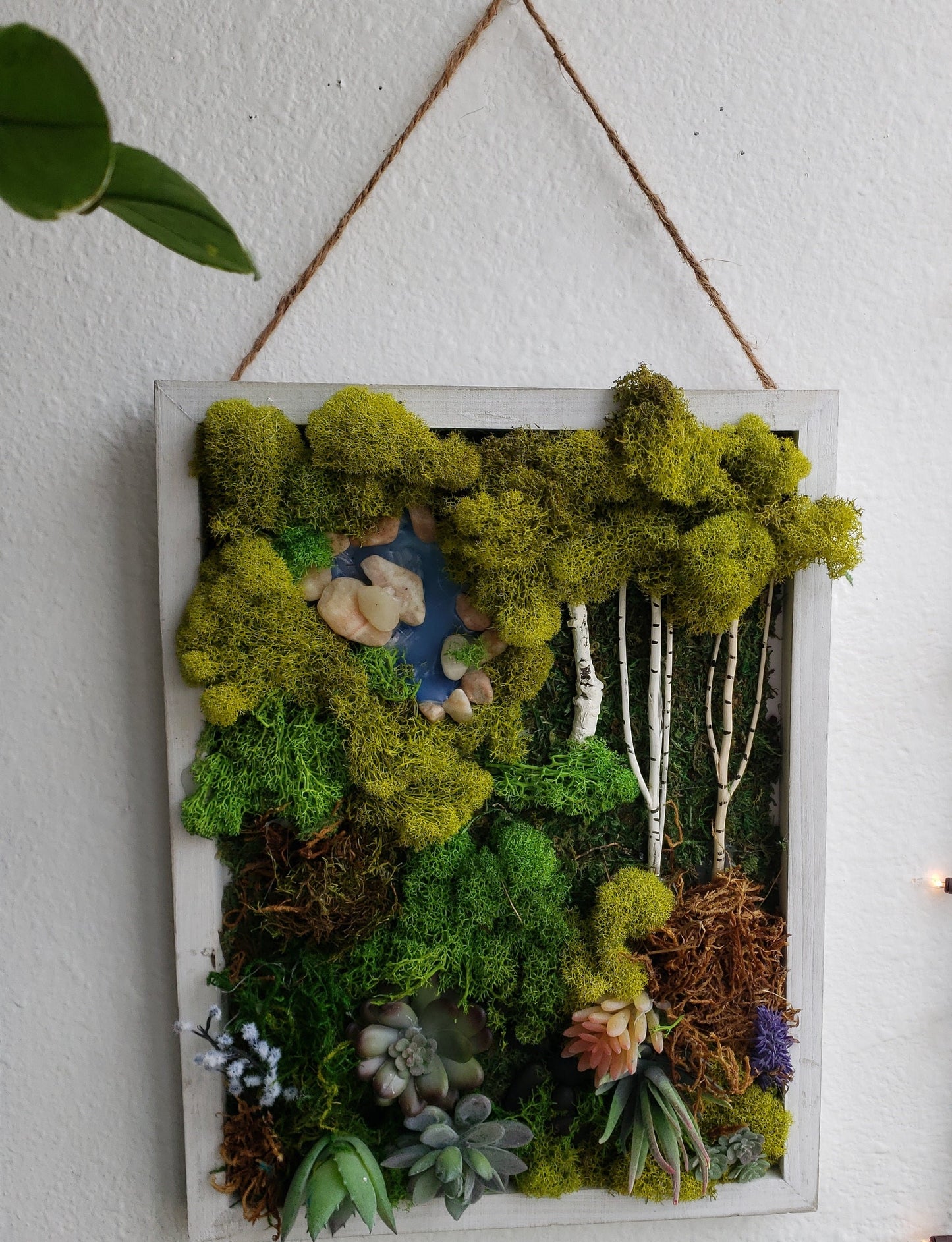 Moss Frame Art