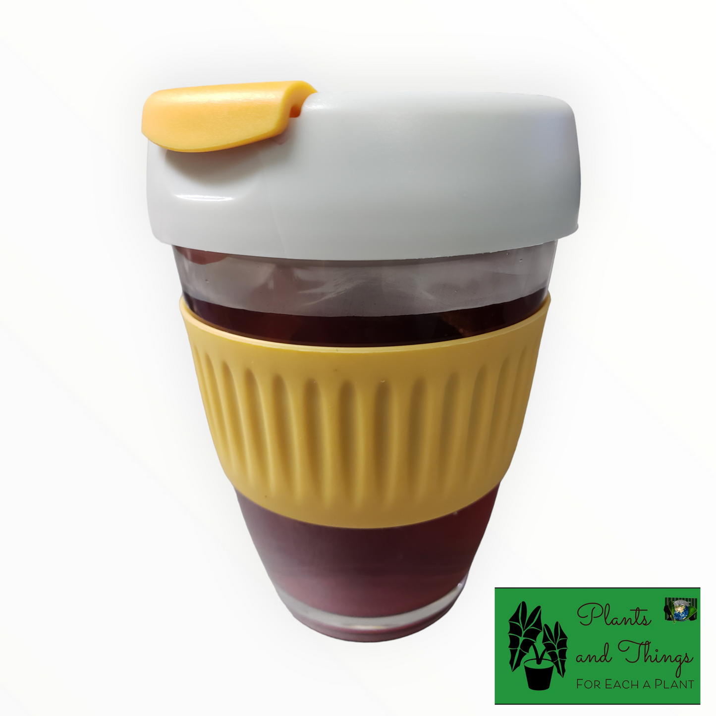 Coffee and Tea Travel Mug- Tempered Glass