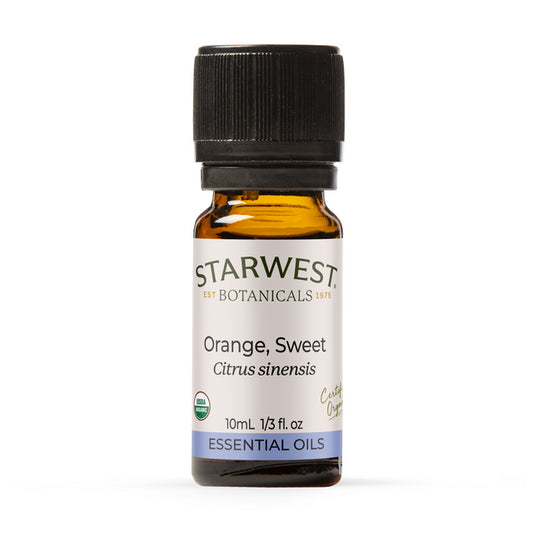 Organic Sweet Orange Essential Oil - Starwest Botanicals