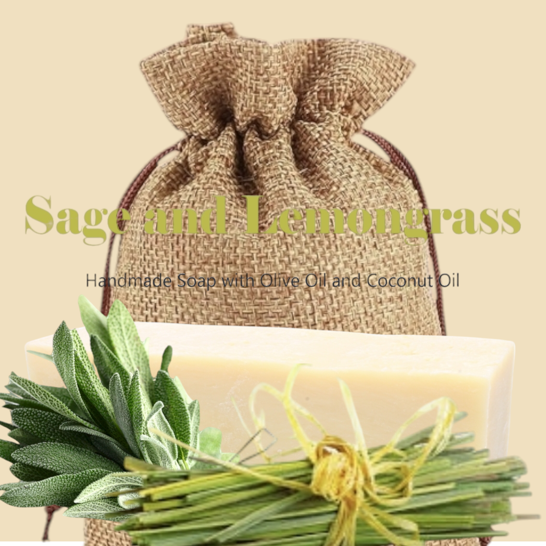 Lemongrass and Sage- All Natural Soap