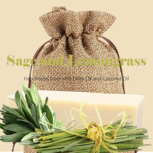 Lemongrass and Sage- All Natural Soap