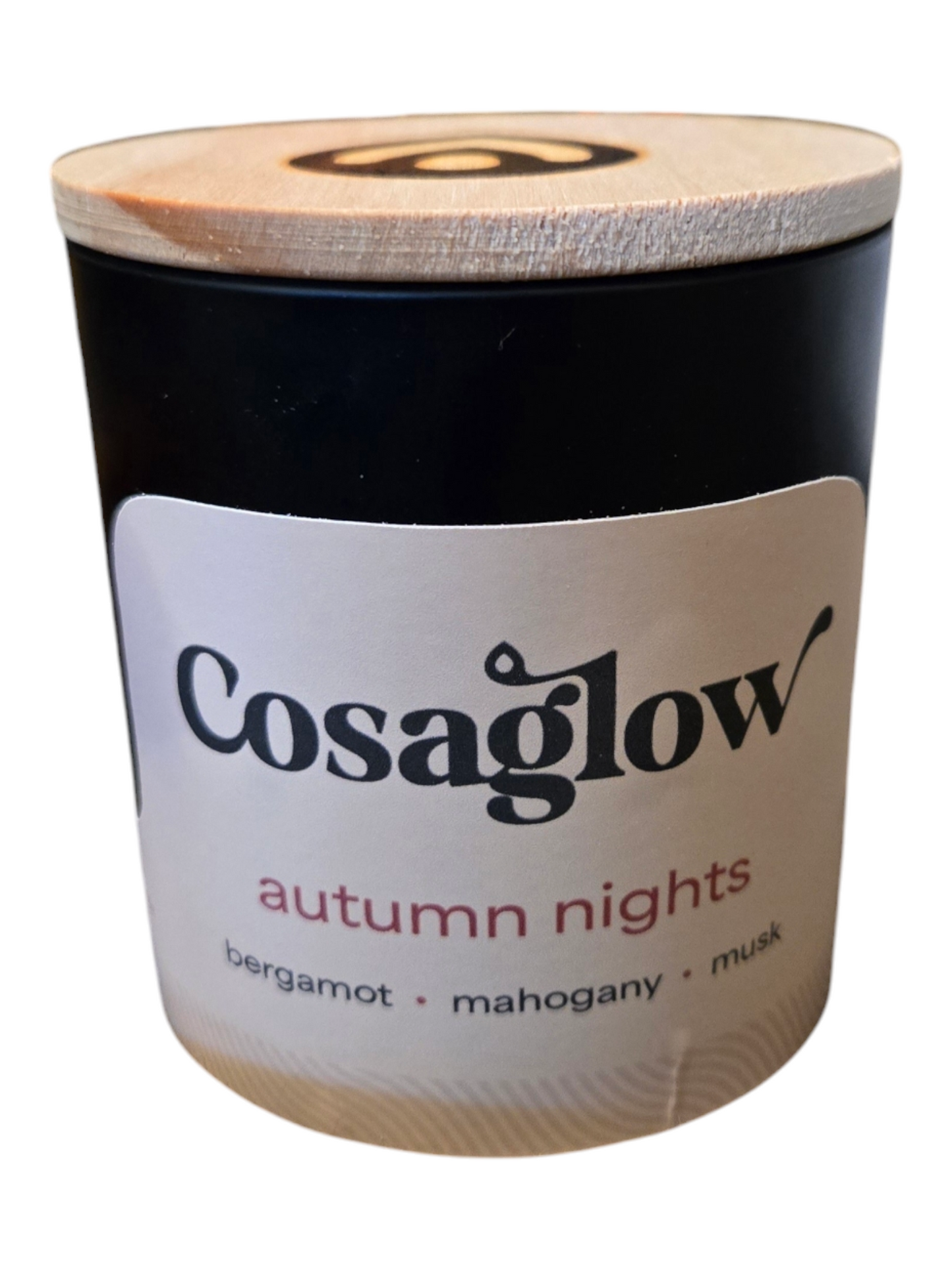 Autumn Nights - Candle in Black Matte Jar