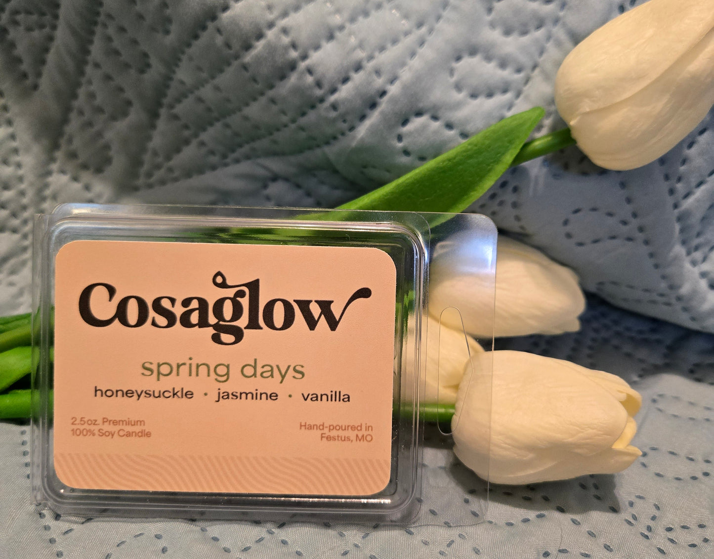 Spring Days- Candle in Black Matte Jar