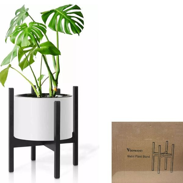 Viewee Metal 2Way Plant Stand - Modern Finish