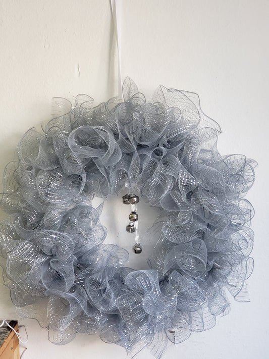 Silver Bells Wreath