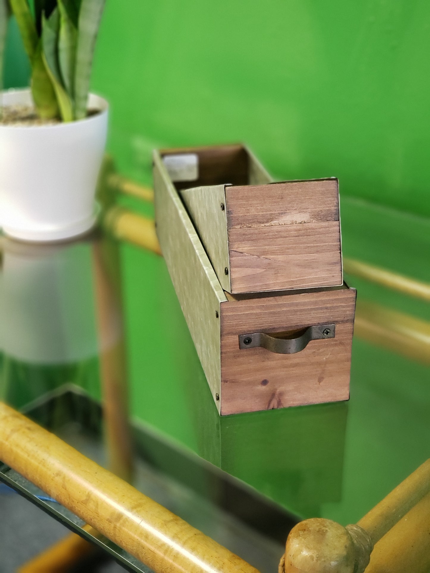 Library Drawer Planter