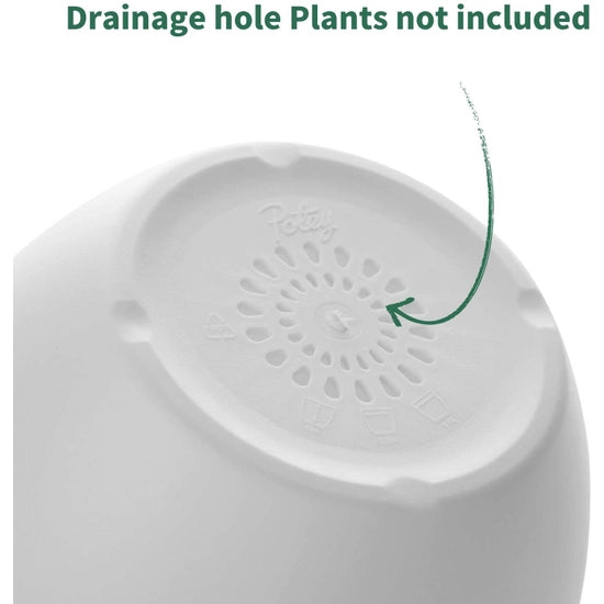 Plastic Pot with Drainage